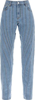 Spiral Baggy Jeans