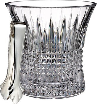 Lismore Diamond Ice Bucket & Tongs