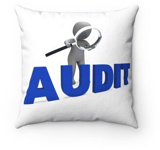 Audit Character Pillow - Throw Custom Cover Gift Idea Room Decor