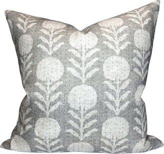 Zinnia Pillow Cover in Sand, Designer Covers, Decorative Pillows