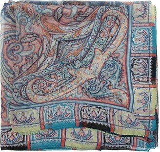 Paisley Printed Scarf-AA