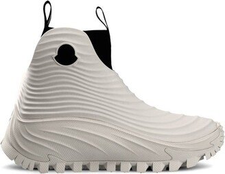 Moncler X Alicia Keys Logo Patch Slip-On Boots