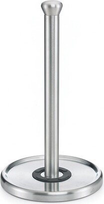 Single-Tear Paper Towel Holder with Heavyweight Base, Stainless Steel