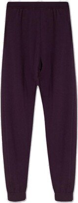 Wool High Waist Track Pants