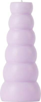 soft-geometry Purple Tall Gola Candle