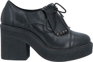 LEA-GU Lace-up Shoes Black