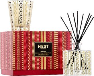 Holiday Classic Candle & Reed Diffuser Set