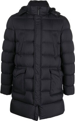 Padded Hooded Down Jacket-AI