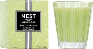 Lime Zest & Matcha Classic Candle