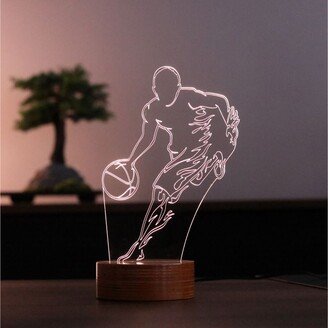 Basketball Player Custom Night Light