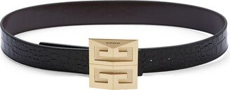 4G Reversible Leather Belt