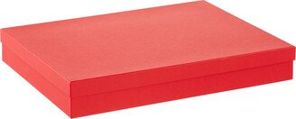 Bigso 28-Compartment Archival Ornament Tray w/ Lid Red