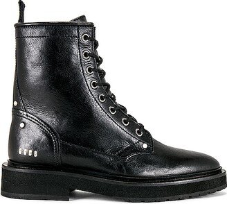 Combat Leather Upper Boot