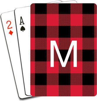 Playing Cards: Buffalo Plaid Custom Text Playing Cards, Multicolor