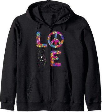 International World Day of Peace World Day of Peace Signs International of Peace Zip Hoodie