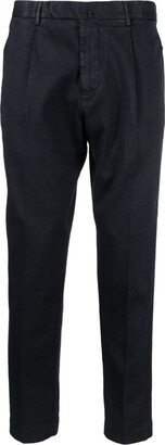 Pleat-Detail Tapered Trousers-AC