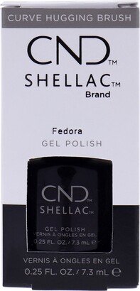 Shellac Nail Color - Fedora by for Women - 0.25 oz Nail Polish