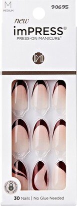 imPRESS Press-On Manicure Fake Nails - Vision - 33ct