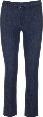 'S Max Mara Straight-Leg Cropped Jeans