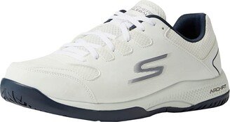 Go Train Arch Fit Viper Court - Pickleball White/Navy 12.5 EE - Wide