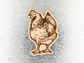 Chicken Hen Magnet - Gallo, Poulty, Rooster, Henhouse, Checken Coop, Chick, Cottagecore, Hen Farm Life, Country