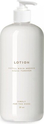 Lotion Bottle - 16Oz White Plastic Opaque, Refillable, Reusable, Bathroom Decor, Minimalist Design, Pump Dispensers