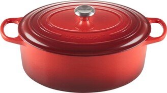 9.5-Qt. Signature Enameled Cast Iron Oval Dutch Oven