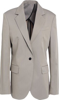 KARL LAGERFELD x AMBER VALLETTA Klxav Tailored Blazer Suit Jacket Sage Green