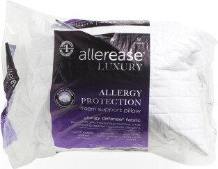2pk 20x26 Memory Foam Luxury Allergy Protection Pillows