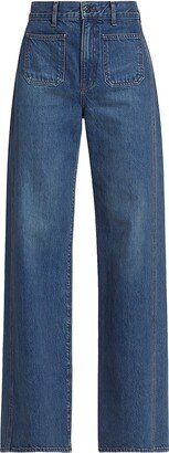 Taylor High-Rise Wide-Leg Jeans