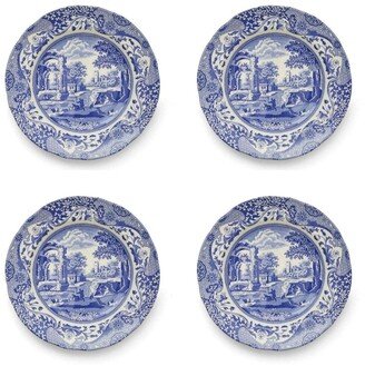 Blue Italian Luncheon Plate Set/4