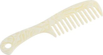 Unique Bargains Anti-Static Hair Comb Wide Tooth for Thick Curly Hair Hair Supplies Detangling Comb For Wet and Dry Beige 1 Pcs