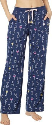 Snuggle Up Sleep Pants (Darkest Blue 5) Women's Pajama