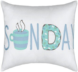 Keeco Waverly Spree Lights Out Sunday Decorative Pillow, 12 x 18