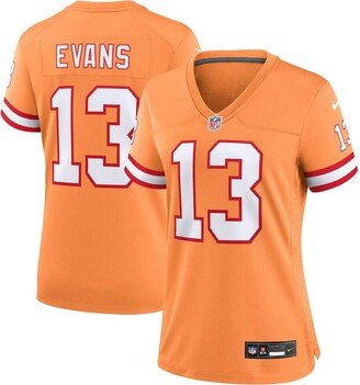 Women's Mike Evans Orange Tampa Bay Buccaneers Throwback Game Jersey