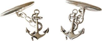 Anchor Cufflinks – Silver