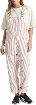 Costa Stripe Cotton Overalls