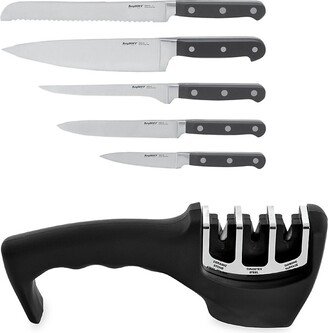 Contempo 7-Piece German Steel Knife Block Cutlery Set