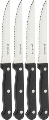 GoodCook Ready 4pc Triple Rivet Steak Knife Set