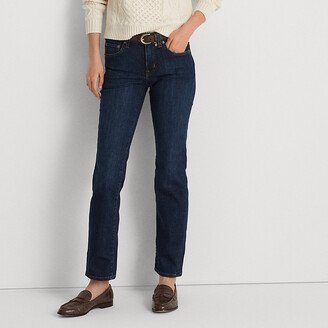 Ralph Lauren Low-Rise Straight Curvy Jean