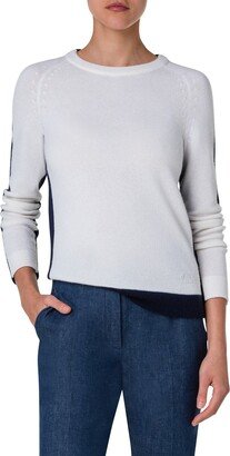 Colorblock Cashmere Sweater