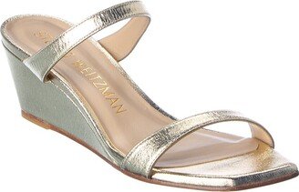 Aleena 75 Leather Wedge Sandal