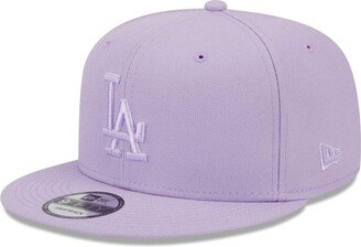 Men's Lavender Los Angeles Dodgers Spring Color Basic 9FIFTY Snapback Hat