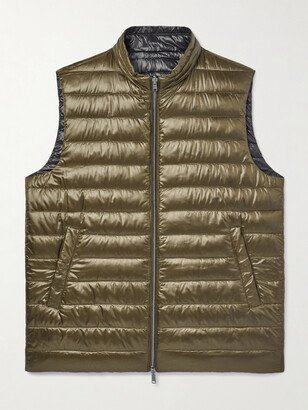 Reversible Quilted Shell Down Gilet