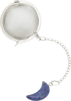 Sodalite Moon Shaped Crystal Tea Infuser - Steeper Cute Strainer Ball