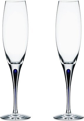 Intermezzo 2-Piece Flute Glass Set