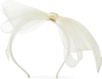 Aveline bow-embellished headband