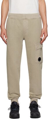 Khaki Diagonal Sweatpants