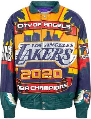 Jeff Hamilton x Lakers 2020 bomber jacket