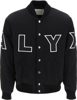 Maxi Logo Bomber Jacket